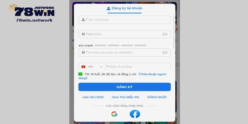 Người đăng ký phải điền thông tin vào biểu mẫu mà nhà cái yêu cầu Người đăng ký phải điền thông tin vào biểu mẫu mà nhà cái yêu cầu