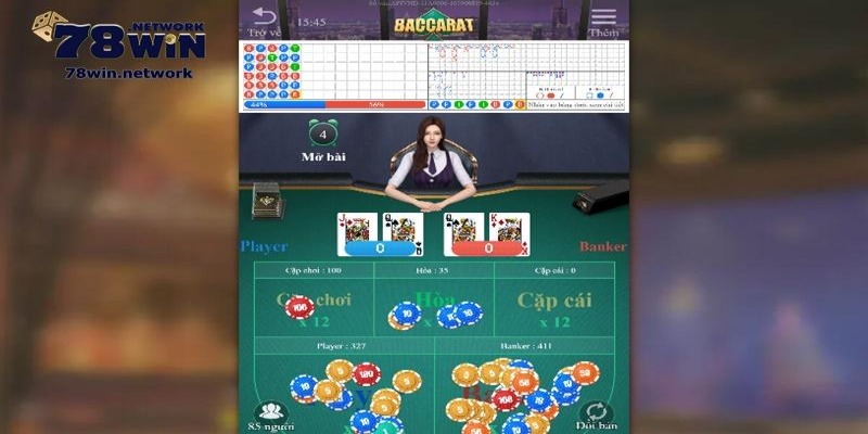 Bạn có thể dễ dàng giải trí trong game baccarat của 78win Bạn có thể dễ dàng giải trí trong game baccarat của 78win